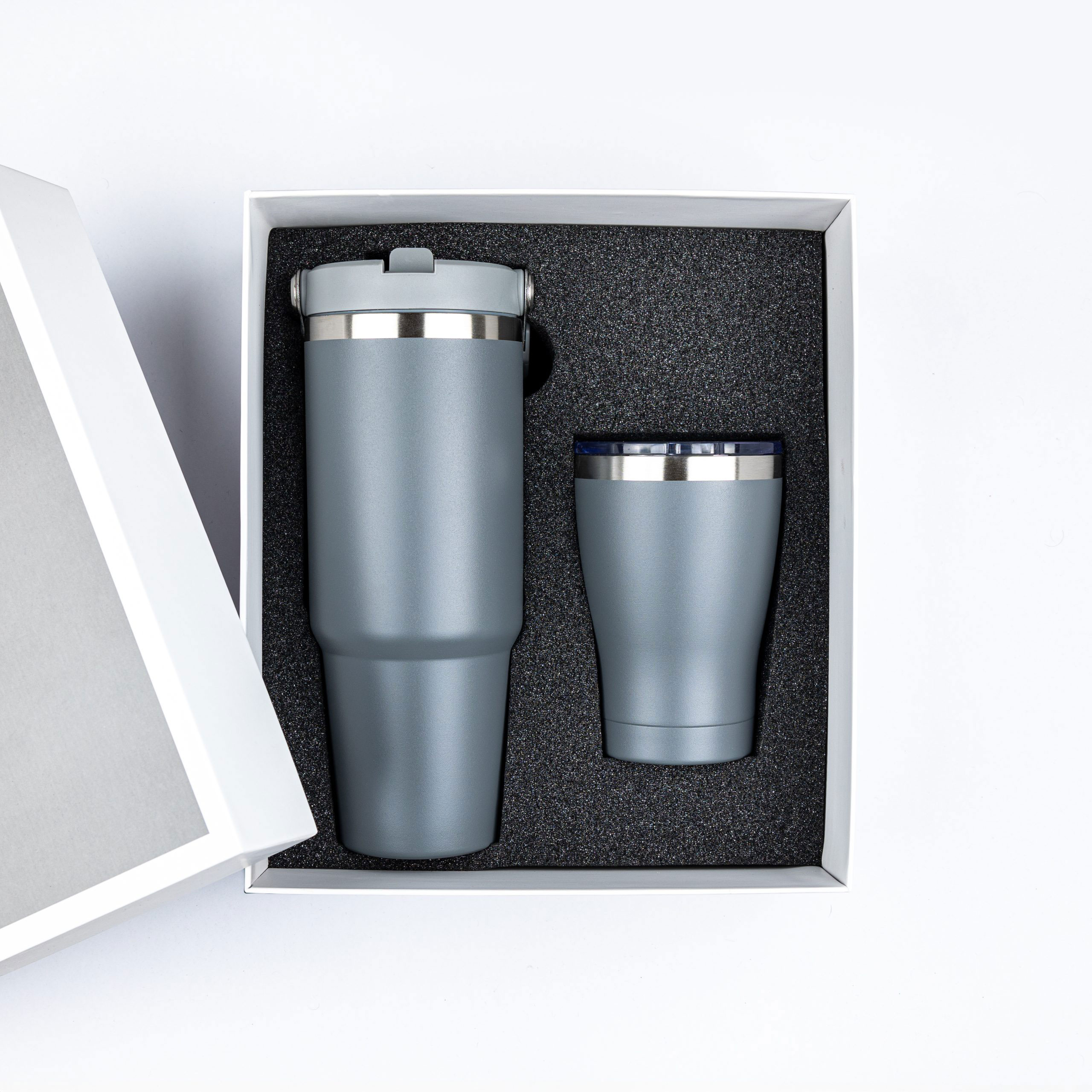Insulated Flask & Travel Cup Gift Set  CG0221