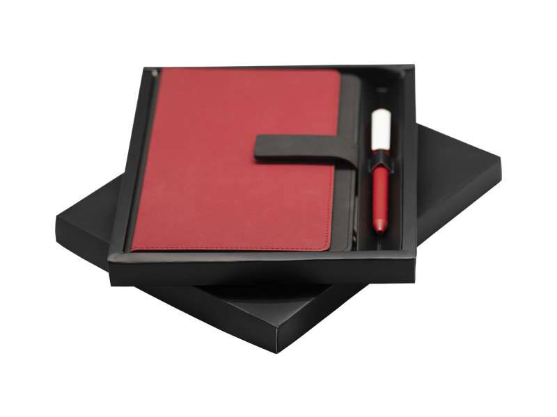 Flap Notebook & Swiss Pen Gift Set  CG0225