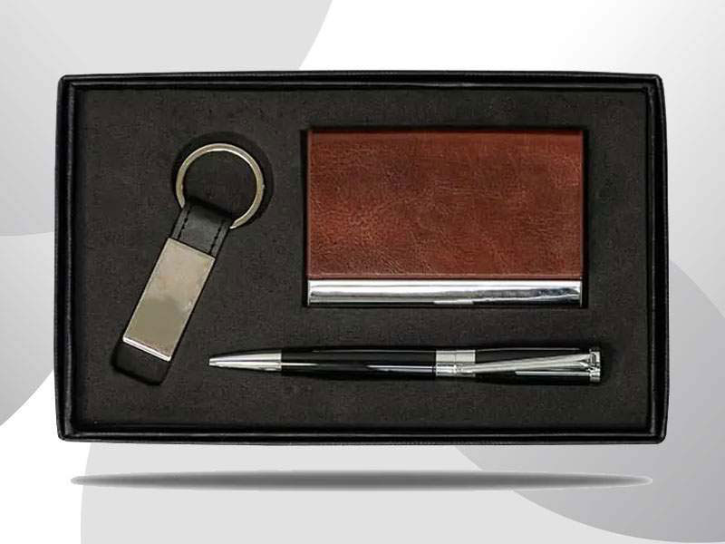 Card Holder, Pen & Keychain Gift Set  CG0234