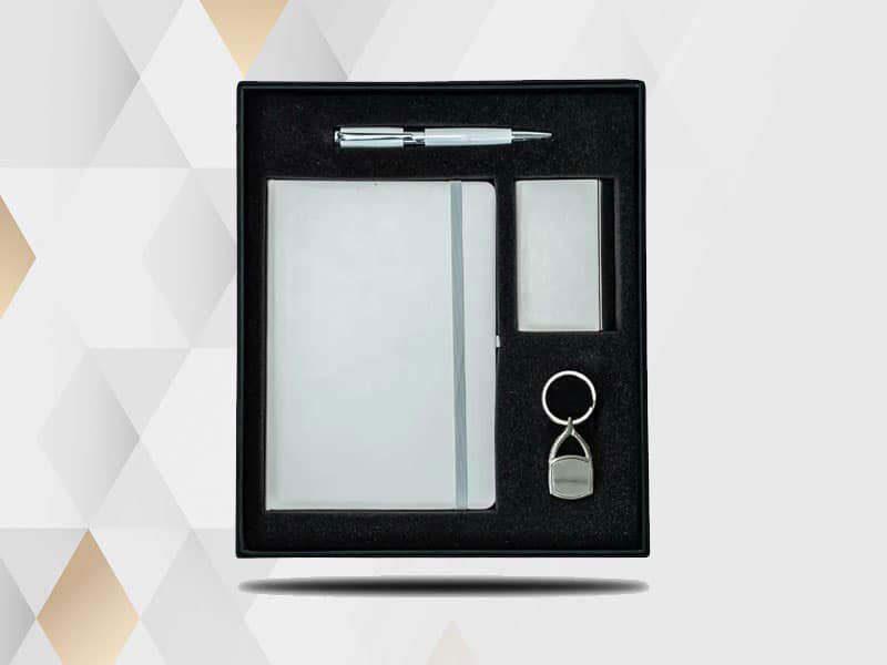 Notebook, Card Holder, Pen & Keychain Gift Set  CG0237