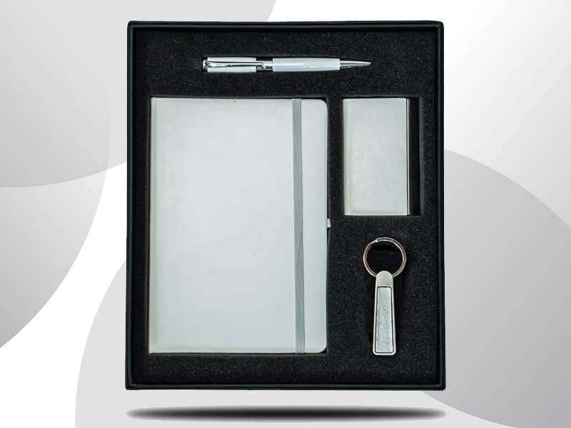 Notebook, Card Holder, Pen & Keychain Gift Set  CG0238