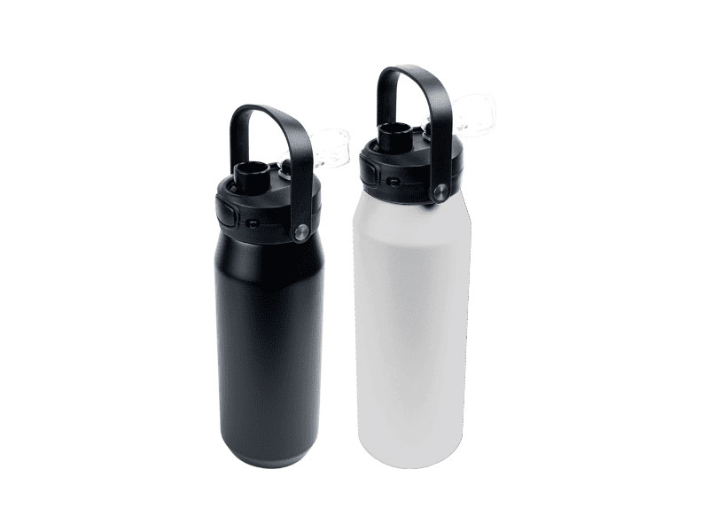 Stainless Steel Vacuum Bottle - Double Walled Flask - 750ml/1L  CG0269