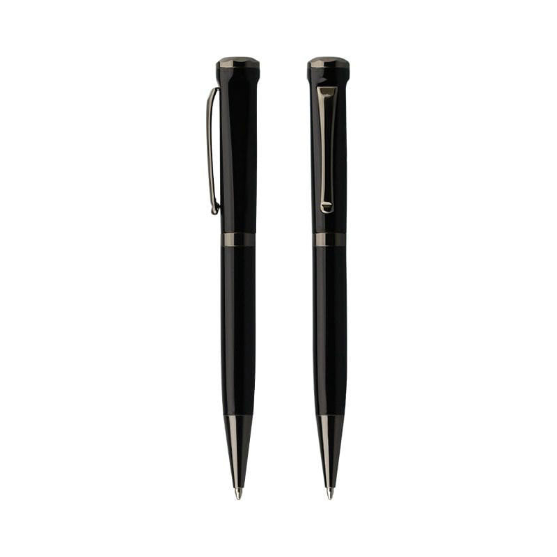 Black Ballpoint Pen with Hexagonal Top  CG0001