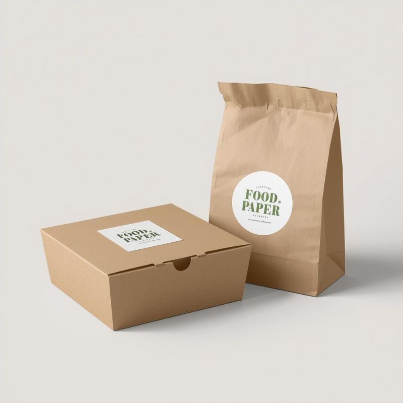 Paper Labels for Catering Products in Dubai, UAE LB0001