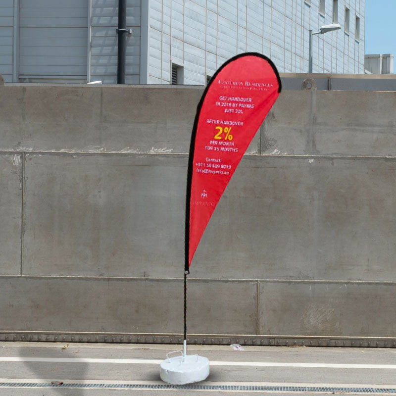 Teardrop Flag For Imperio Homes