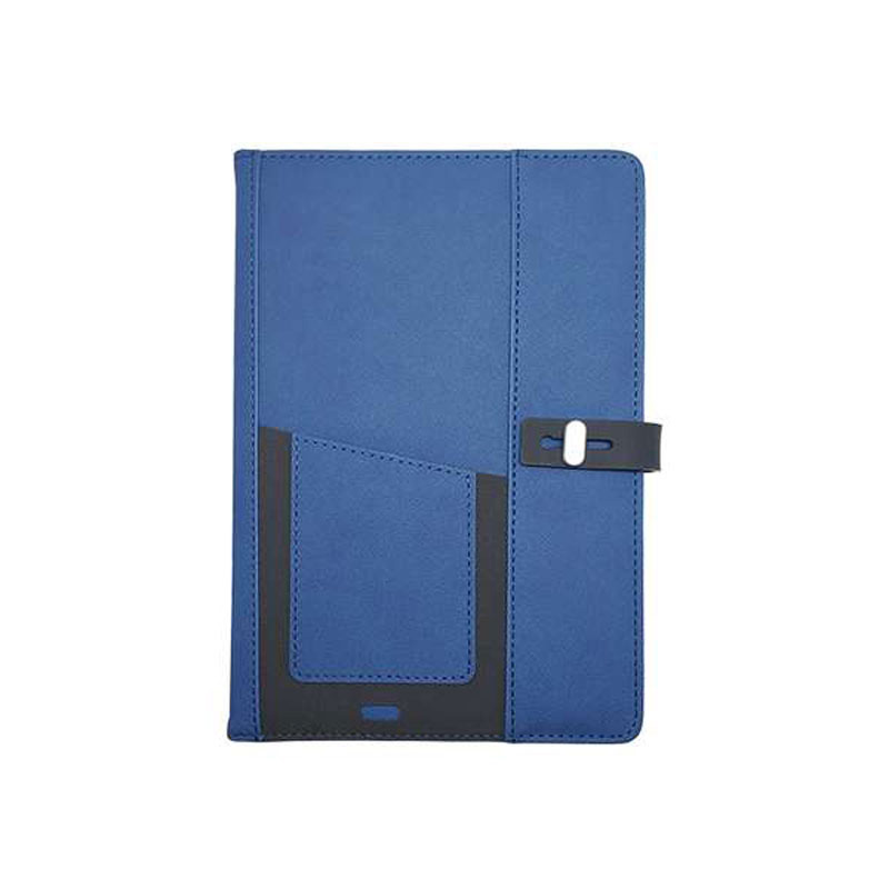 A5 Leatherette Organizer with Silicon Closure and Phone Pocket CG0100