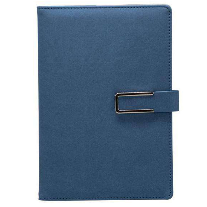 A5 Deluxe Suede Diary with Magnetic Flap Closure - Blue CG0103