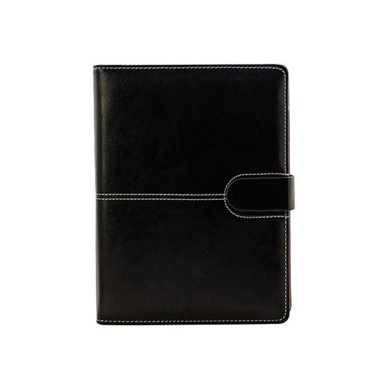 A5 Leatherette Organizer with Spiral Binding and Magnetic Closure CG0105