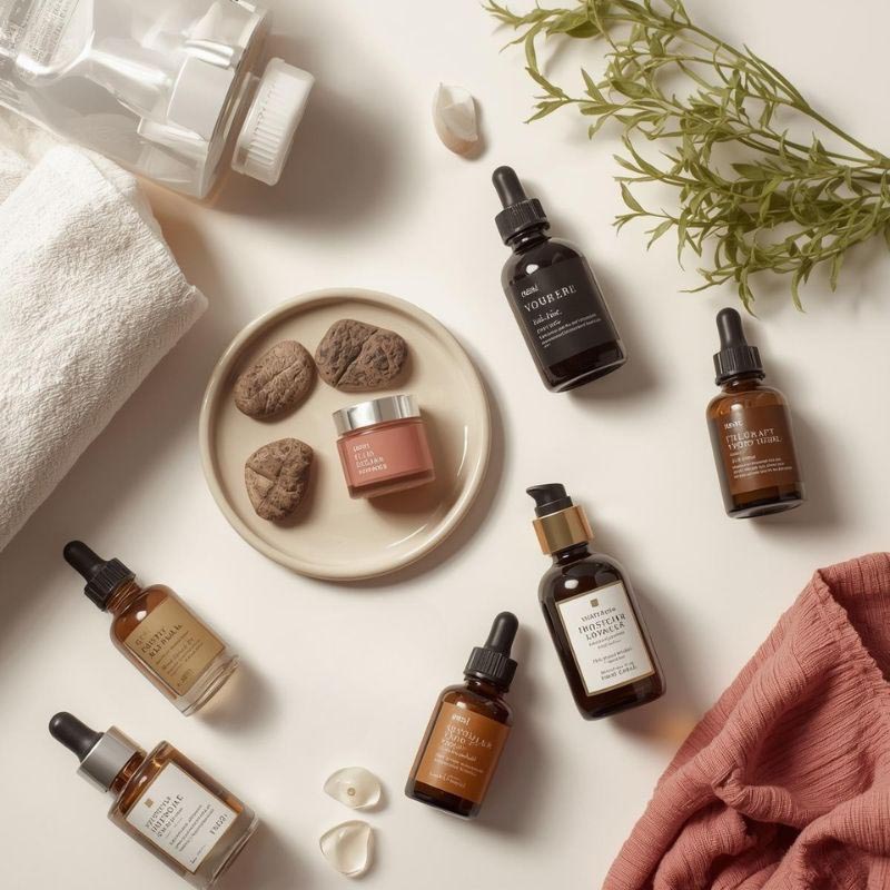 Labels for Skincare Products in Dubai, UAE LB0011