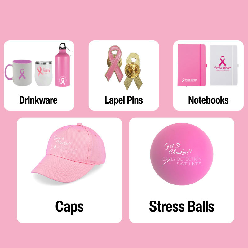 Merchandise For Breast Cancer Awareness Month