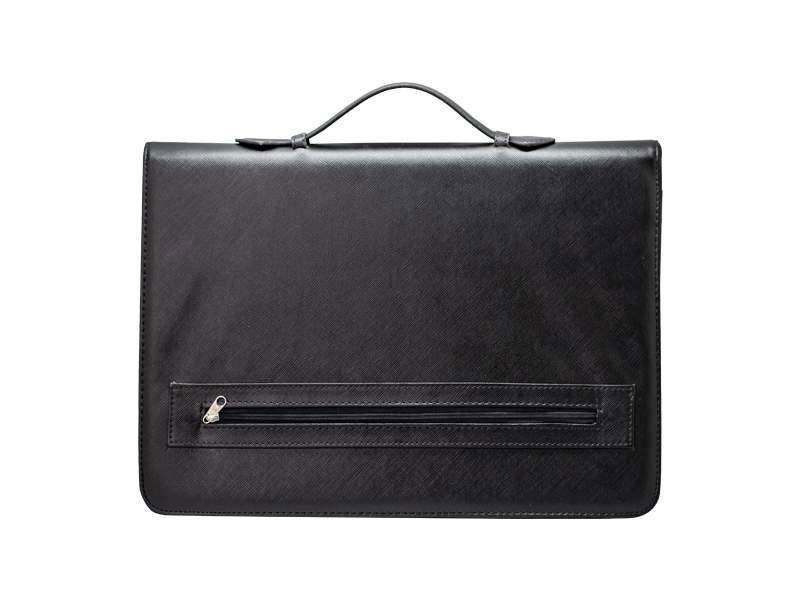 A4 Leatherette Office Handle Folder with Calculator CG0166