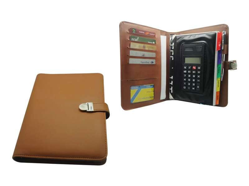 A5 Leatherette Organiser with Refillable Inserts CG0169