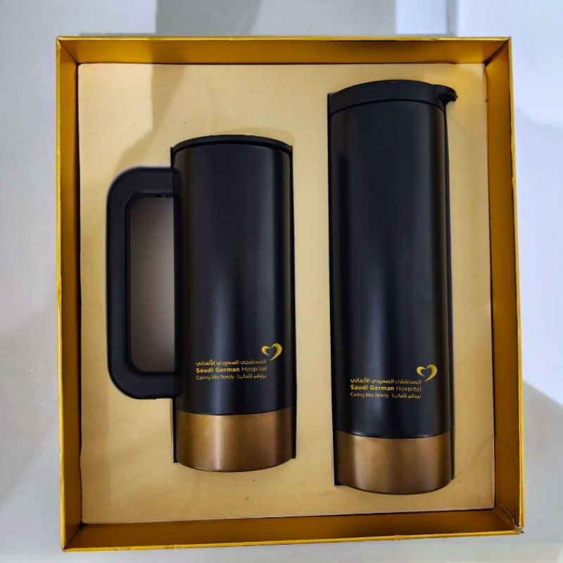 Drinkware Set Customized For Saudi German Hospital