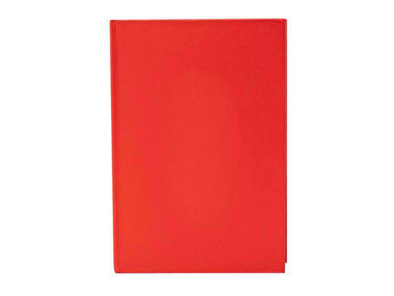 A6 Eco-Friendly Triple Fold Notepad – Red CG0170