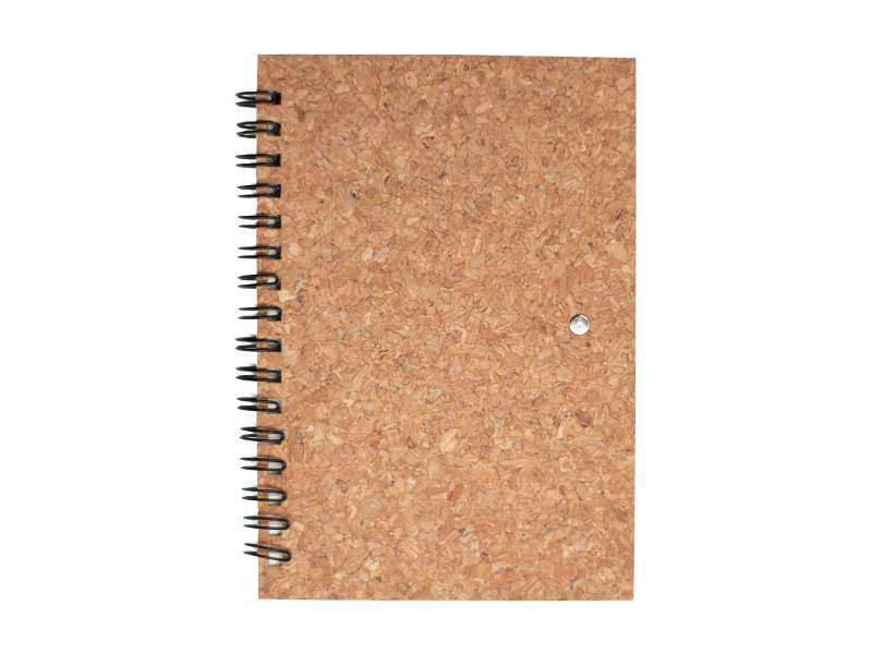 A6 Eco Friendly Spiral Notebook with Pen CG0171