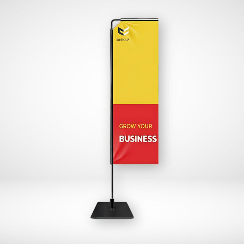 Rectangular Flags for Outdoor Branding, Events, and Promotions DP0025