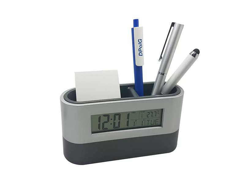 Pen Stand with Digital Clock CG0207