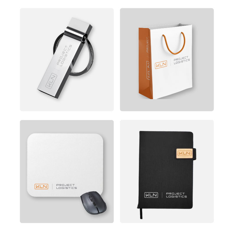 USB Drive, Bag, Mousepad & Notebook for KLN Logistics