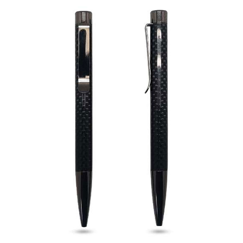 Black and Grey Carbon Fiber Ballpoint Pen CG0026