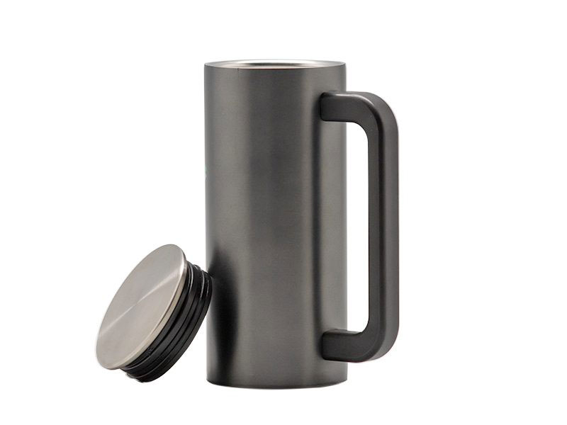 Double-Walled Beverage Mug – 350ml - Grey CG0271