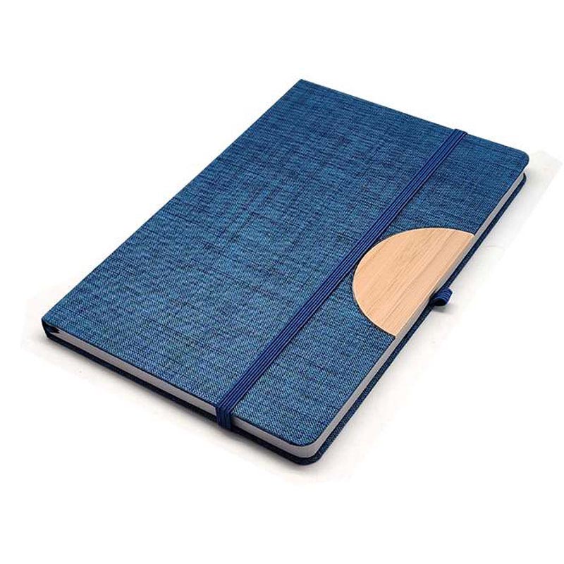 A5 Notebook with Foldable Phone Holder - Blue CG0037