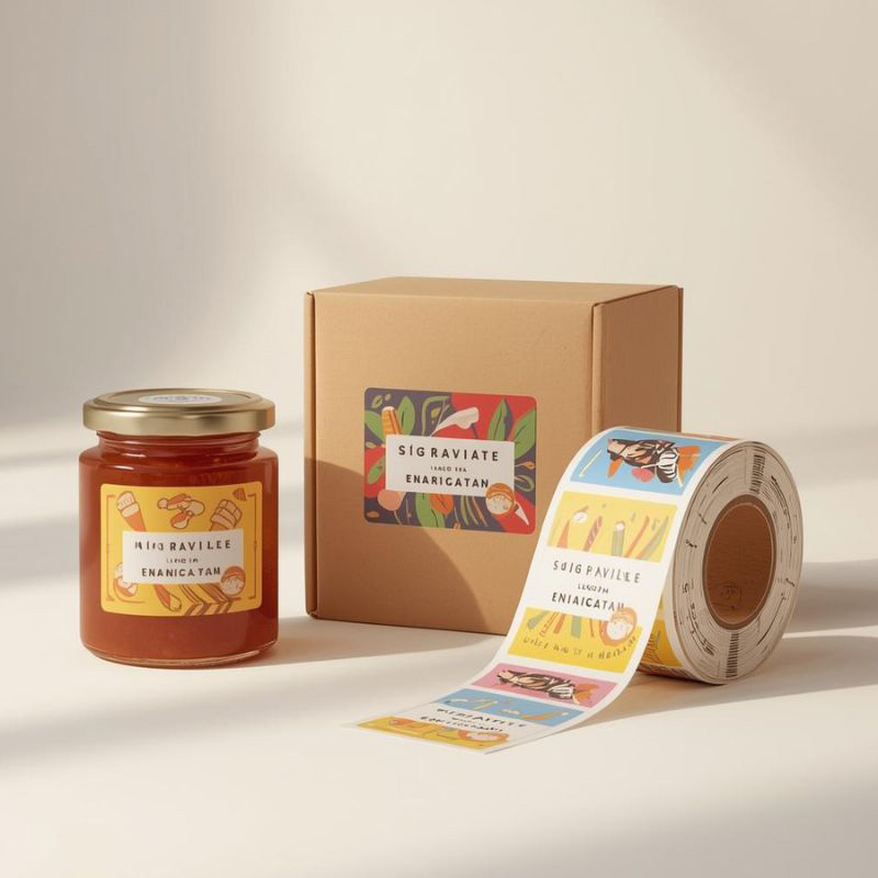 Food Product Labels in Dubai, UAE LB0004