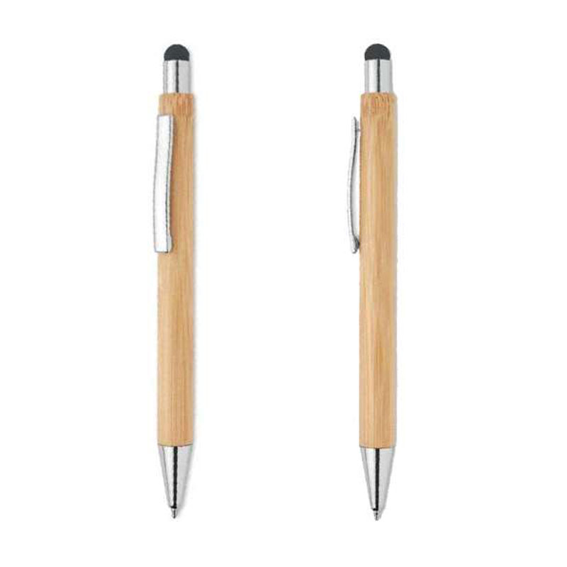 Bamboo Stylus Pen with Chrome Finish CG0047