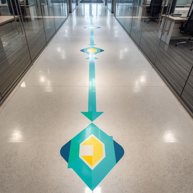 Custom Floor Graphics - Durable & Non-Slip DP0016