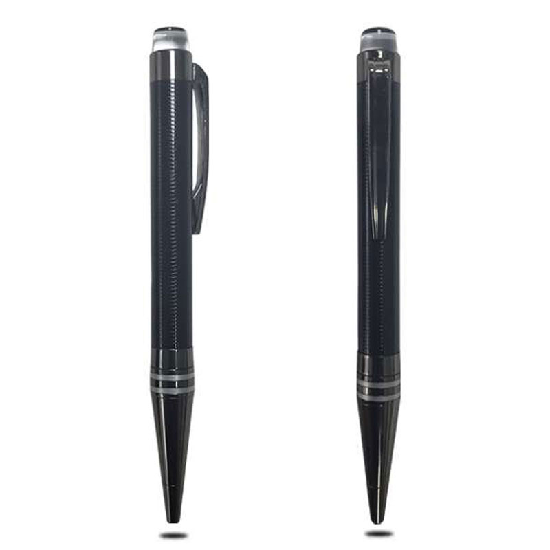 Premium Metal Twist-Action Pen with Transparent Dome CG0069