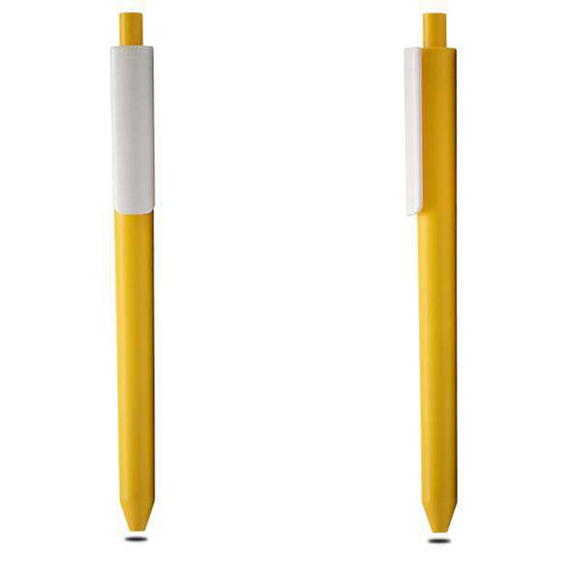 Swiss-Made Plastic Ballpoint Pen – Yellow CG0071