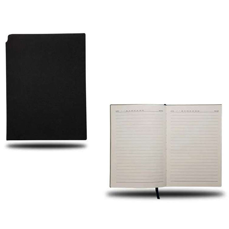 A5 Fabric Notebook – Black CG0089