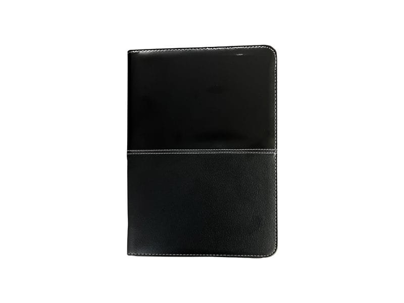 A4 Zippered Leatherette Portfolio with Calculator and USB Holders CG0165
