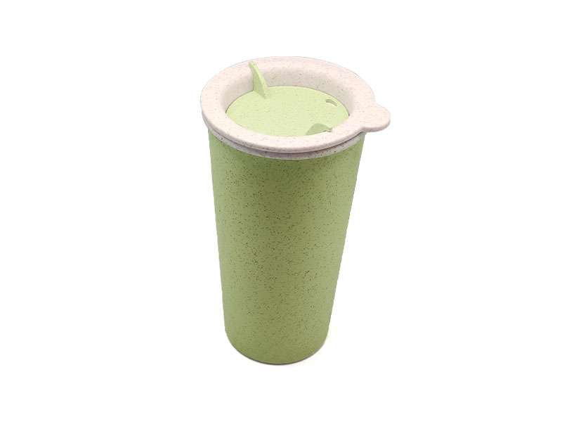 Biodegradable Wheat Fibre Cup – 400ml - Green CG0337