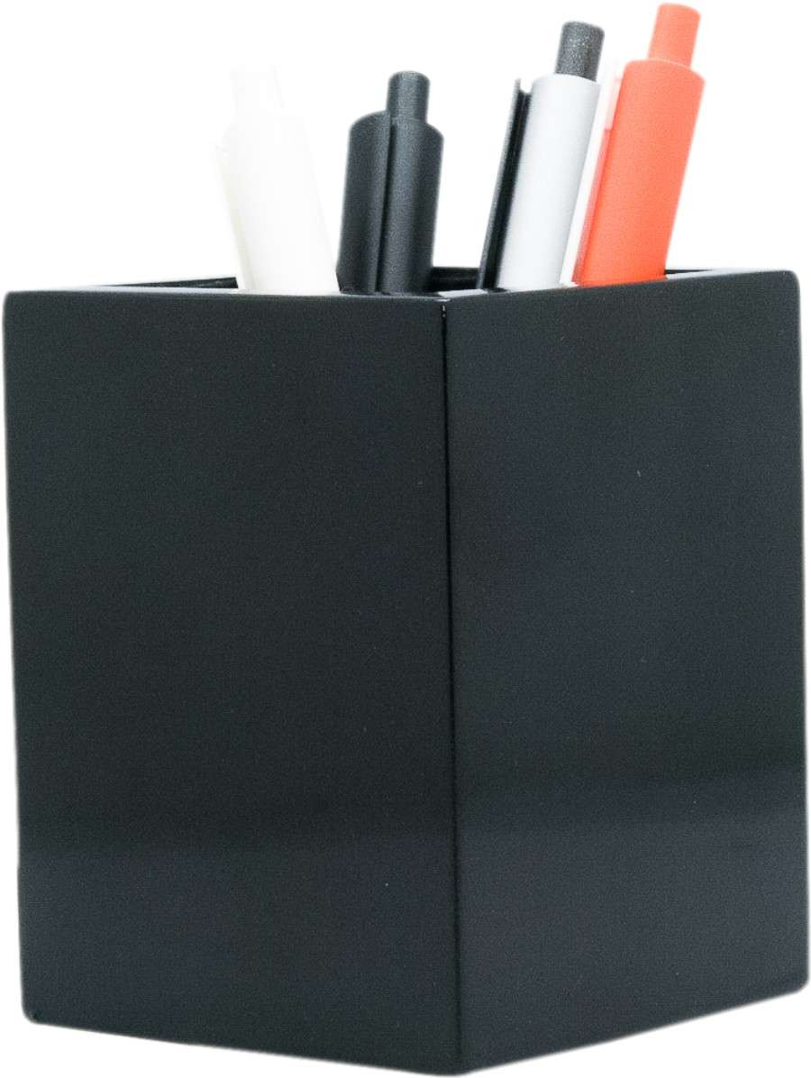 Black Wooden Pen Stand CG0214