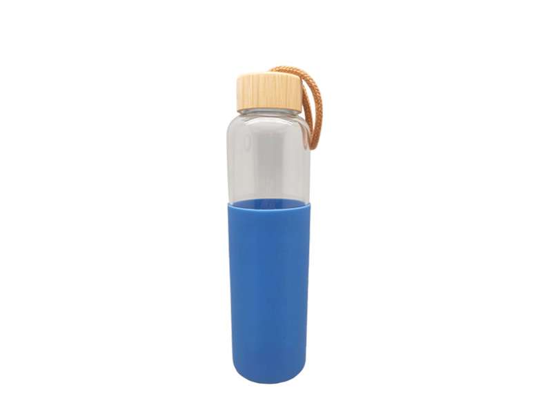 Borosilicate Glass Bottle – 550ml - Blue CG0330
