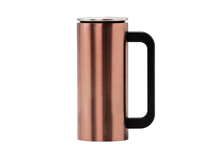 Double-Walled Beverage Mug – 350ml - Rosegold CG0294