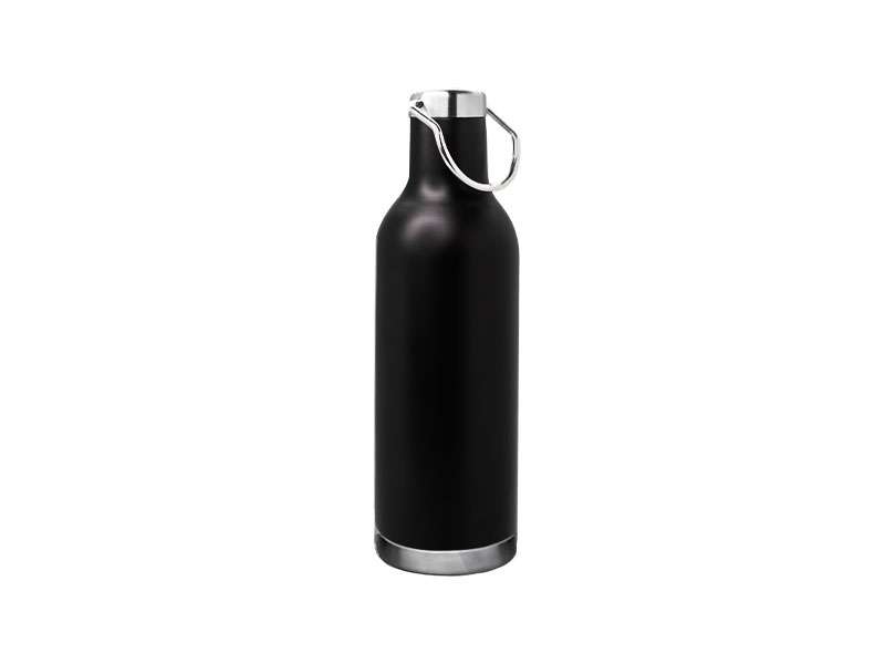 Double-Walled Stainless Steel Bottle – 500ml - Black CG0325