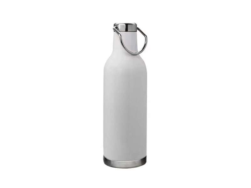 Double-Walled Stainless Steel Bottle – 500ml - White CG0324