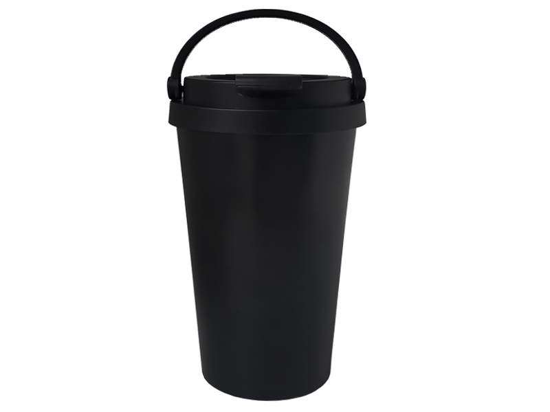 Double-Walled Stainless Steel Coffee Mug – 500ml - Black CG0308