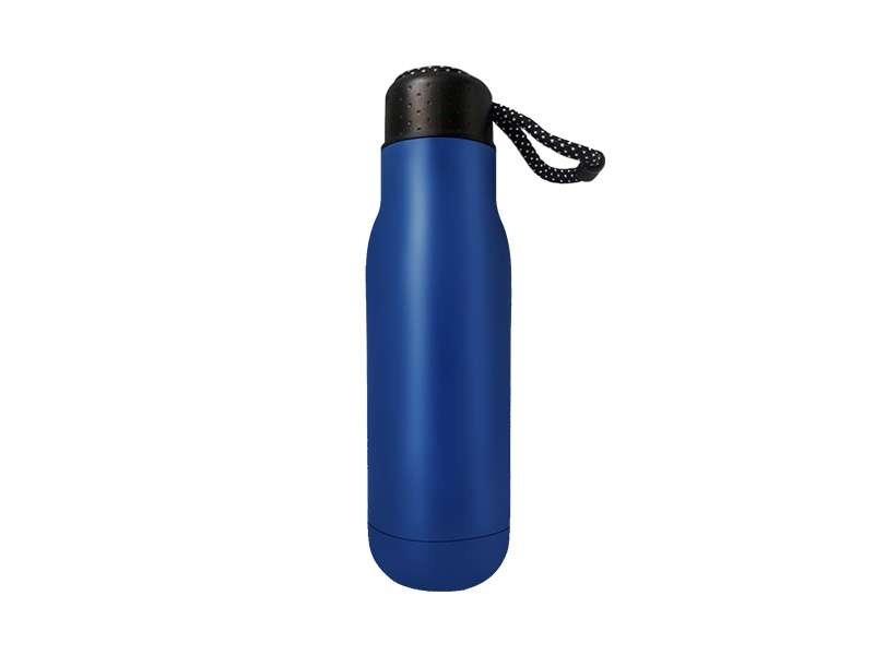 Double-Walled Stainless Steel Vacuum Bottle – 500ml - Blue CG0321