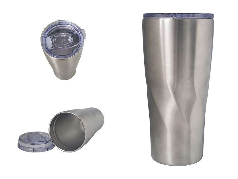 Double Walled Thermal Mug – 500ml - Silver CG0335