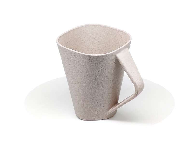 Biodegradable Wheat Fibre Mug - 350ml - Peach CG0300